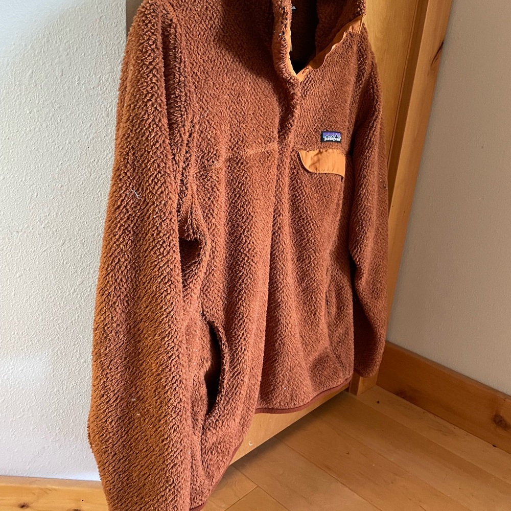 Burnt Orange Patagonia Re tool fleece